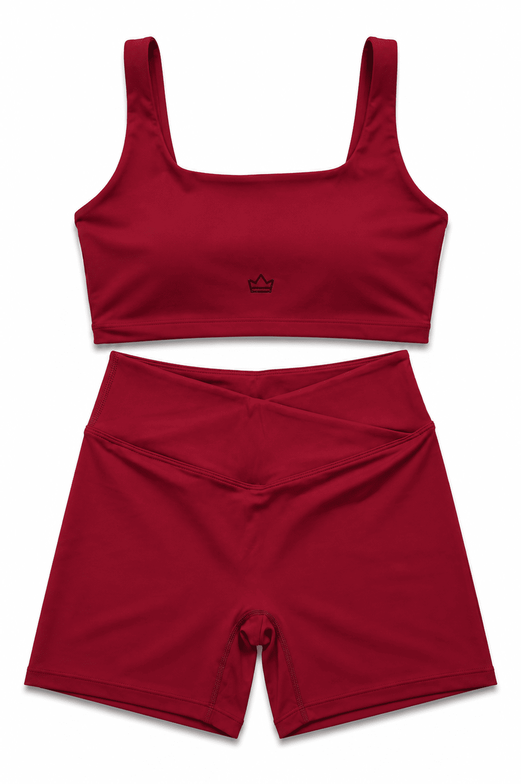 Set Silueta Cuadrada – Rojo Carmín