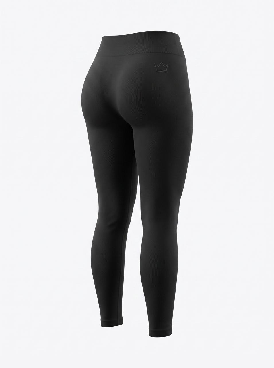 Set Silueta Halter – Negro Esencial