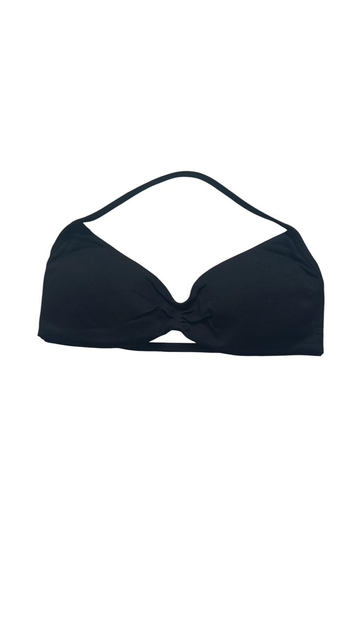 Set Silueta Halter – Negro Esencial